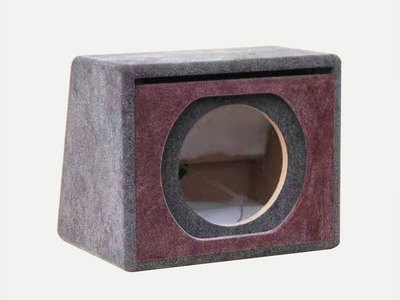 10寸雪花绒有源箱体